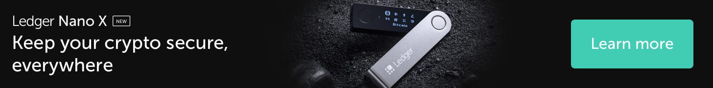Ledger Nano S hardware wallet